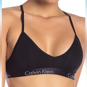 Calvin Klein Motive Triangle Racerback Bralette